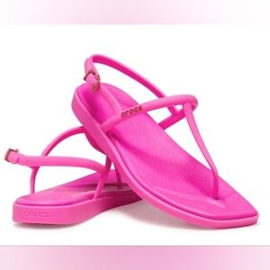 Brand New Crocs Miami Sandal pink